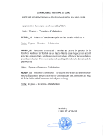 liste délibérations du 30 01 2024